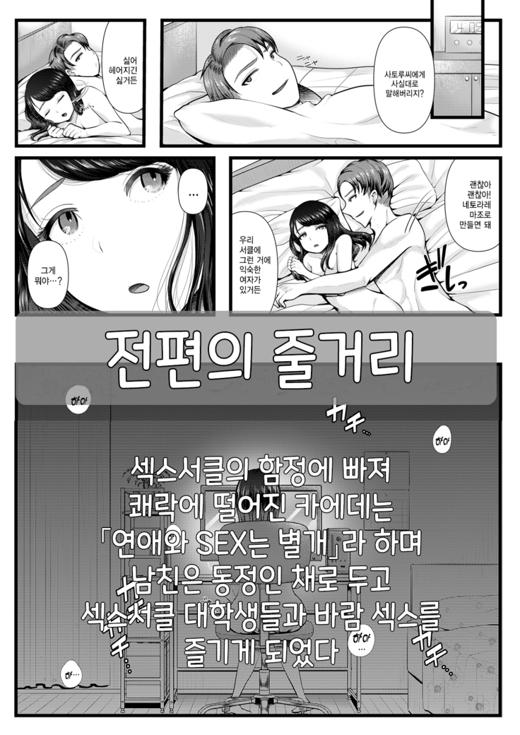 Hajimete no Netorare Maso-ka Choukyou 2 ~Maso-ka Keikaku Hen~ | 첫번째 네토라레 마조화 조교2 ~마조화계획편~