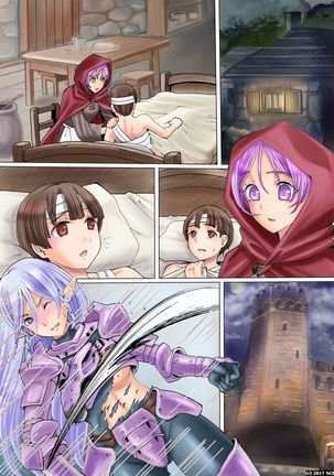 Ryoujoku Elf Musume-tachi no Gyakushuu - Otoko no Musume wa Kowai!? Page #24