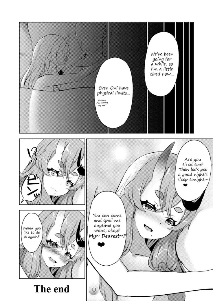 With Mikoto-sama