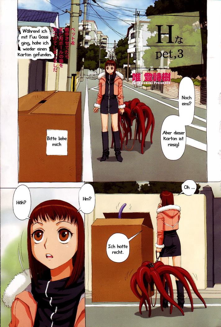 H Pet Ch. 1-3 | Ein eigenartiges Haustier Kap. 1-3