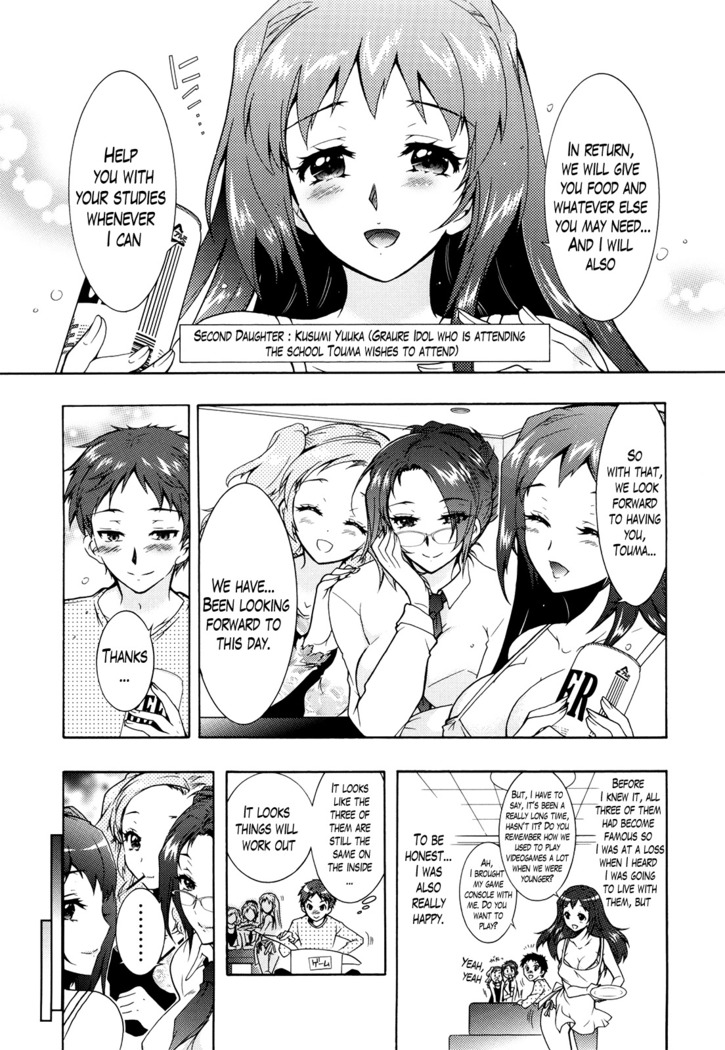 Sanshimai no Omocha - The Slave of Three Sisters Ch. 1-8