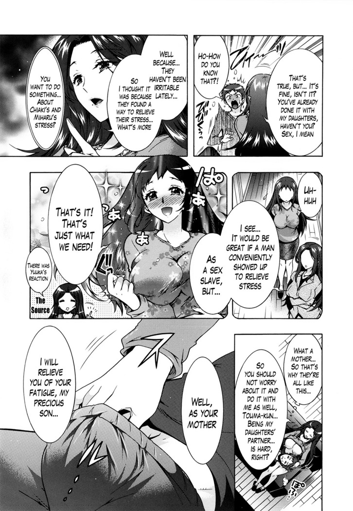 Sanshimai no Omocha - The Slave of Three Sisters Ch. 1-8