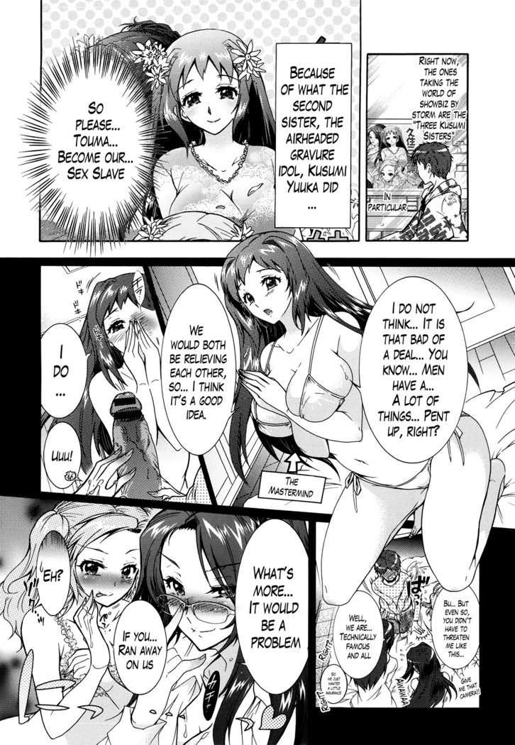 Sanshimai no Omocha - The Slave of Three Sisters Ch. 1-8