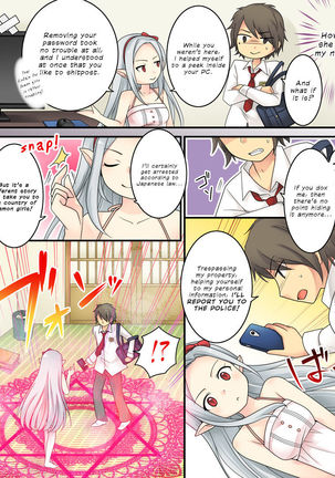 Karui Kimochi de Keijiban o Arashite Itara Kyuuketsuki no Imouto Kenzoku  | The story of becoming the vampire princess' little sister underling because you spammed the imageboards. - Page 7