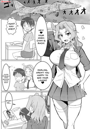 (C94) [Moruda Ramenya (Moruda)] Okei-san no Nukinuki Dosukebe Challenge | Okay-san's Dirty Lewd Challenge (Girls und Panzer) [English] {Doujins.com} - Page 2