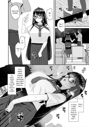 A Story About a Slutty, Big-Breasted JC Who Masturbates in School Page #43