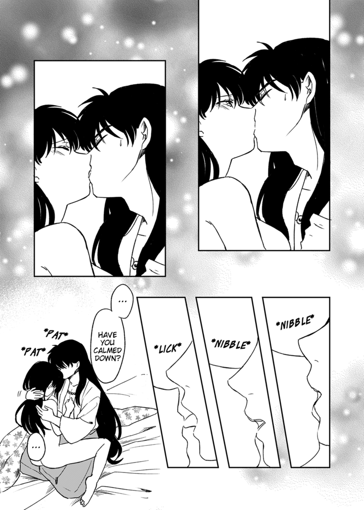 Tabi-chuu no InuKago ga Kattou Shinagara Ecchi Suru Hanashi | A story about Inuyasha and Kagome's journey and their struggles during sex