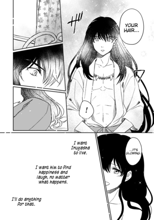 Tabi-chuu no InuKago ga Kattou Shinagara Ecchi Suru Hanashi | A story about Inuyasha and Kagome's journey and their struggles during sex Page #24