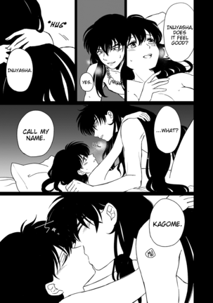 Tabi-chuu no InuKago ga Kattou Shinagara Ecchi Suru Hanashi | A story about Inuyasha and Kagome's journey and their struggles during sex Page #5