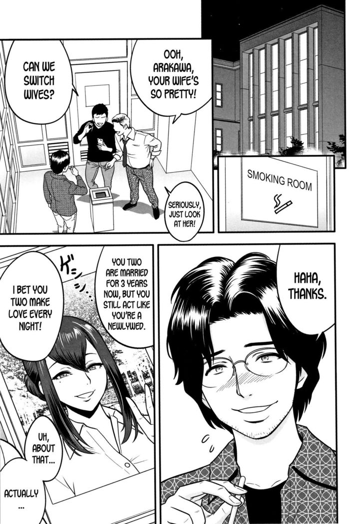 Dankon Sousai -Hitozuma Kyoushi ga Netorareru made no Kiroku- Ch. 1-5