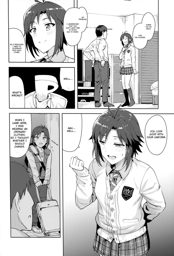 Makoto to Seifuku | Makoto and a unifrom.