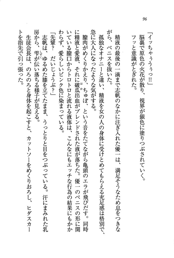 ナイショの生徒会長 放課後はキミの下着モデル