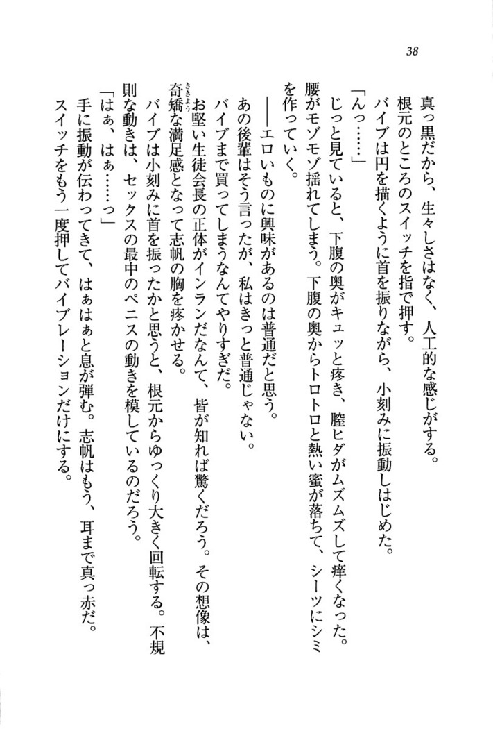 ナイショの生徒会長 放課後はキミの下着モデル