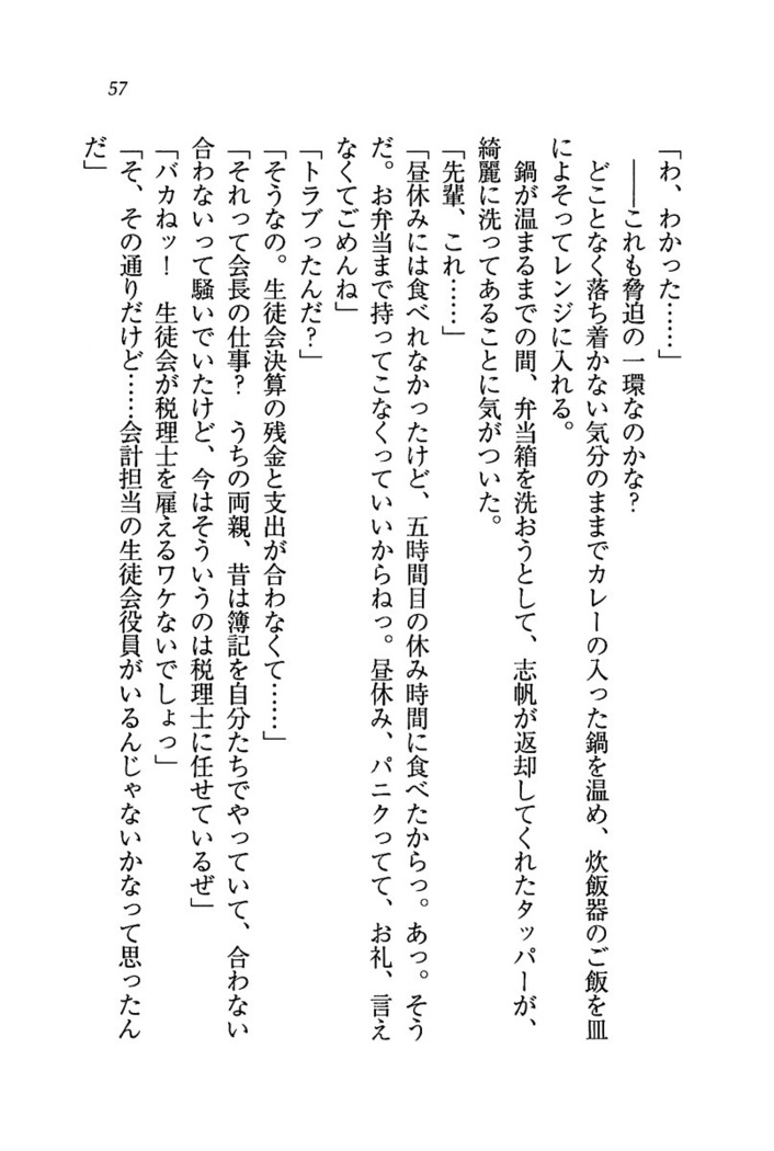 ナイショの生徒会長 放課後はキミの下着モデル