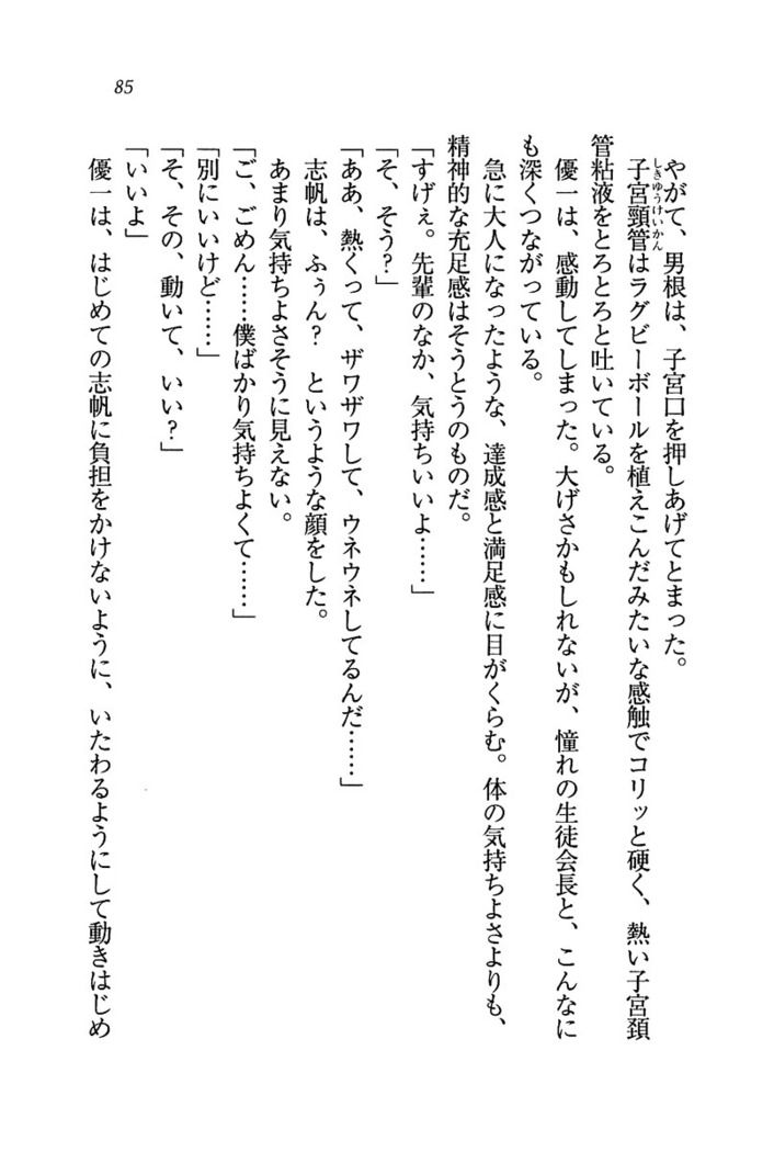 ナイショの生徒会長 放課後はキミの下着モデル