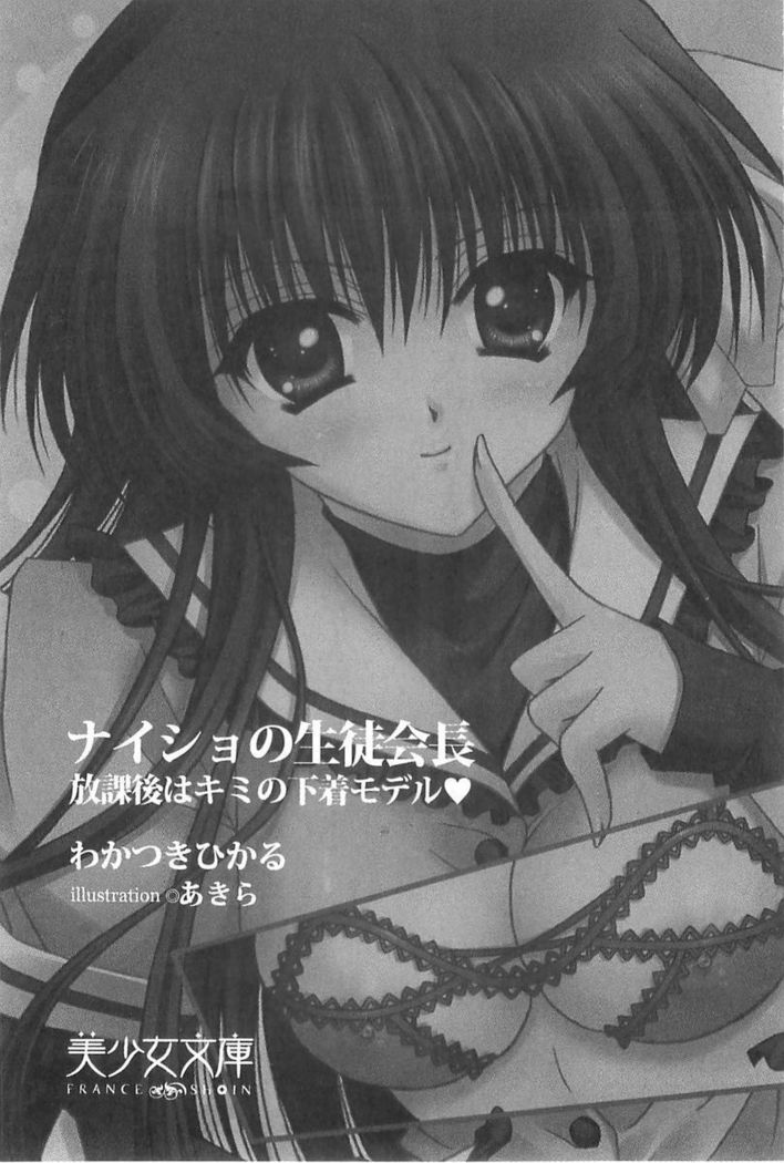 ナイショの生徒会長 放課後はキミの下着モデル