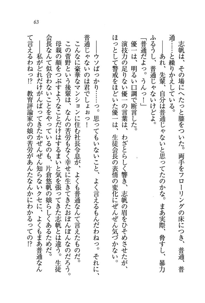 ナイショの生徒会長 放課後はキミの下着モデル