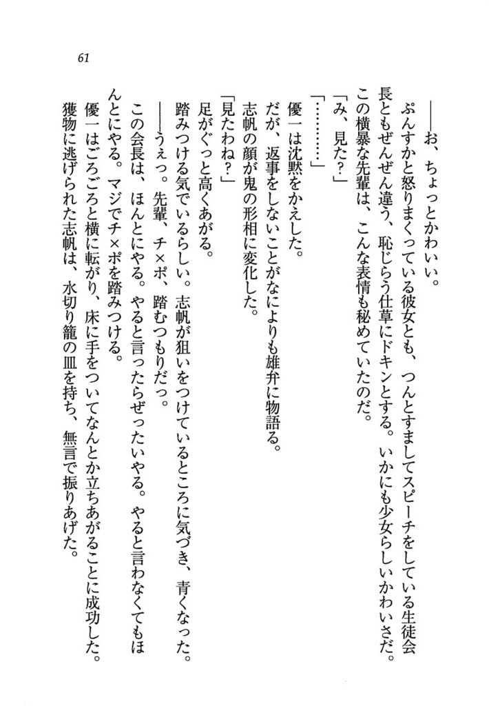 ナイショの生徒会長 放課後はキミの下着モデル
