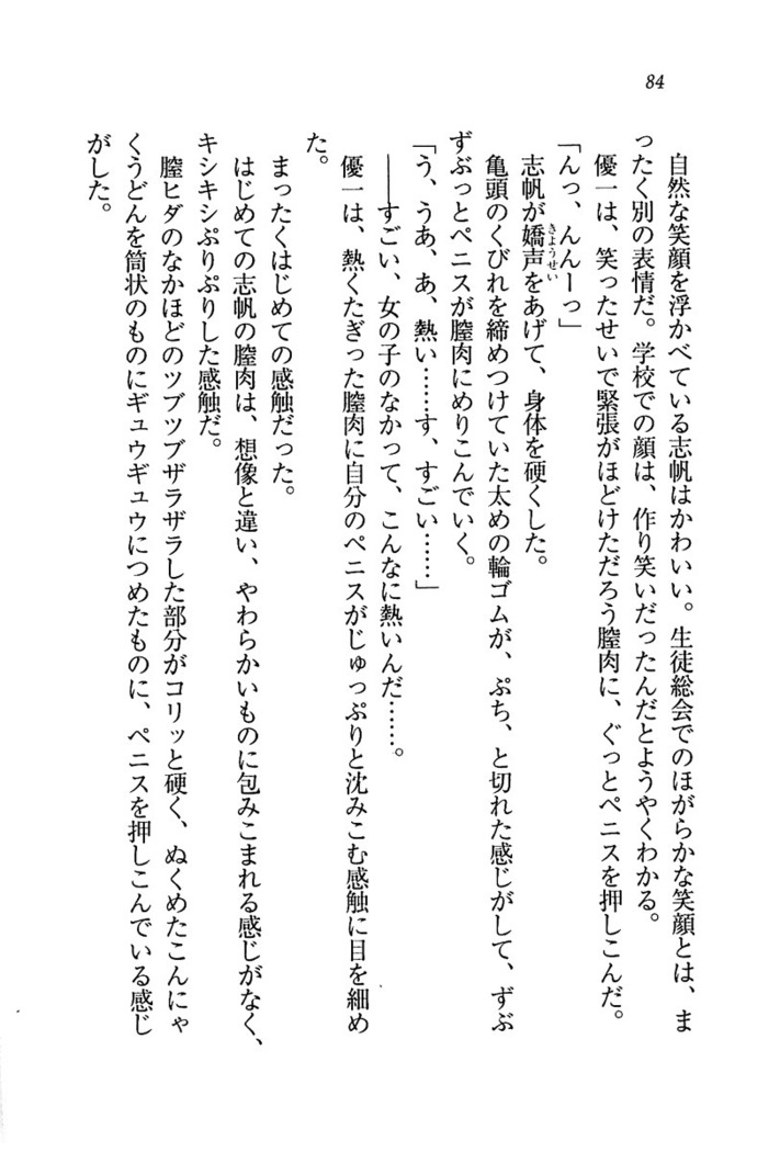 ナイショの生徒会長 放課後はキミの下着モデル