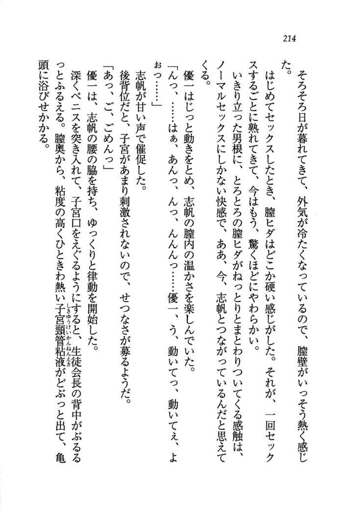 ナイショの生徒会長 放課後はキミの下着モデル