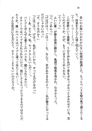 ナイショの生徒会長 放課後はキミの下着モデル Page #80
