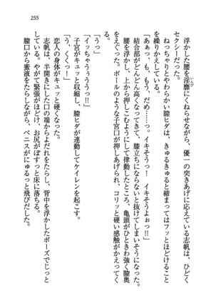 ナイショの生徒会長 放課後はキミの下着モデル Page #257