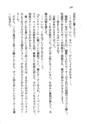 ナイショの生徒会長 放課後はキミの下着モデル Page #232