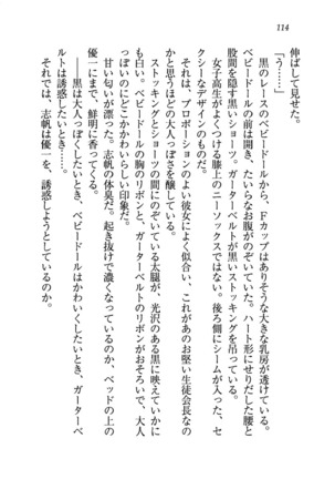 ナイショの生徒会長 放課後はキミの下着モデル Page #116