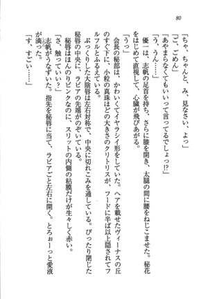 ナイショの生徒会長 放課後はキミの下着モデル Page #82