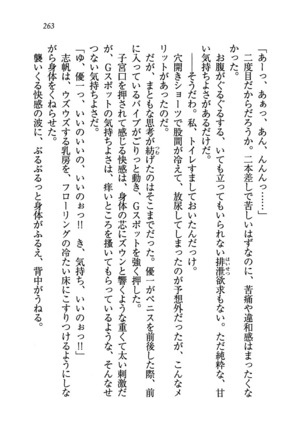 ナイショの生徒会長 放課後はキミの下着モデル Page #265