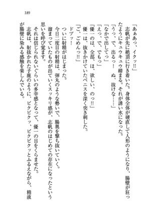 ナイショの生徒会長 放課後はキミの下着モデル Page #191