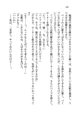 ナイショの生徒会長 放課後はキミの下着モデル Page #258