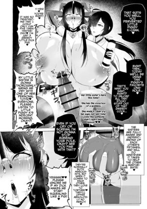 Hentai Senzuri  Zanmai Dosukebe Sao Miko Shimai  | Lewd Dick Shrine Maidens Sisters Who Immerse Themselves In Perverted Masturbation Page #11