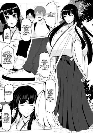 Hentai Senzuri  Zanmai Dosukebe Sao Miko Shimai  | Lewd Dick Shrine Maidens Sisters Who Immerse Themselves In Perverted Masturbation Page #8
