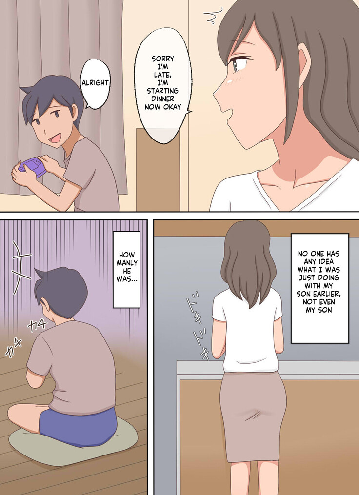 Oyako Echi no Douga o Miteitara Musuko to Shitaku Natta Hanashi | After seeing a mom-son sex vid she wants to do her son