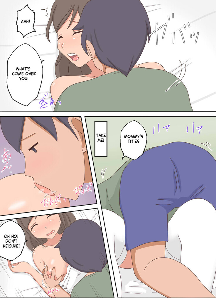 Oyako Echi no Douga o Miteitara Musuko to Shitaku Natta Hanashi | After seeing a mom-son sex vid she wants to do her son