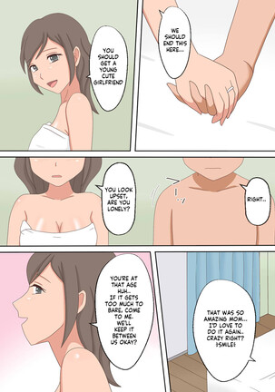 Oyako Echi no Douga o Miteitara Musuko to Shitaku Natta Hanashi | After seeing a mom-son sex vid she wants to do her son Page #38