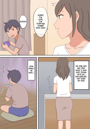 Oyako Echi no Douga o Miteitara Musuko to Shitaku Natta Hanashi | After seeing a mom-son sex vid she wants to do her son Page #14