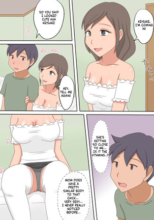 Oyako Echi no Douga o Miteitara Musuko to Shitaku Natta Hanashi | After seeing a mom-son sex vid she wants to do her son Page #27