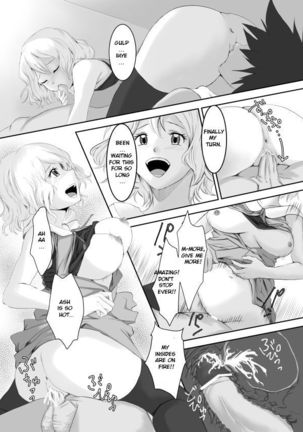 Poke Girls wa Yobai o Tsukatta | The Pokegirls go nightcrawling Page #8