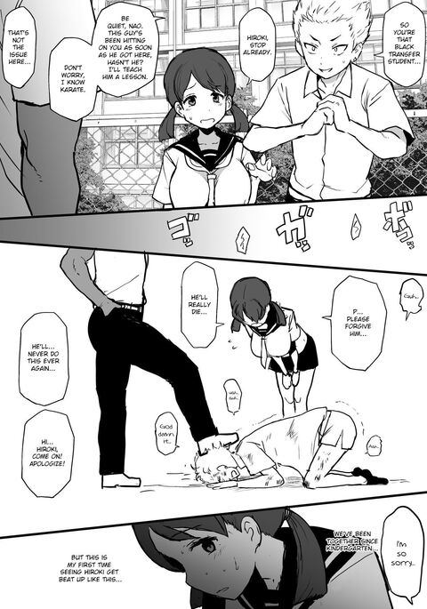 Kokujin no Tenkousei NTR ru Chapters 1-6 part 1 Plus Bonus chapter: Stolen Mother’s Breasts