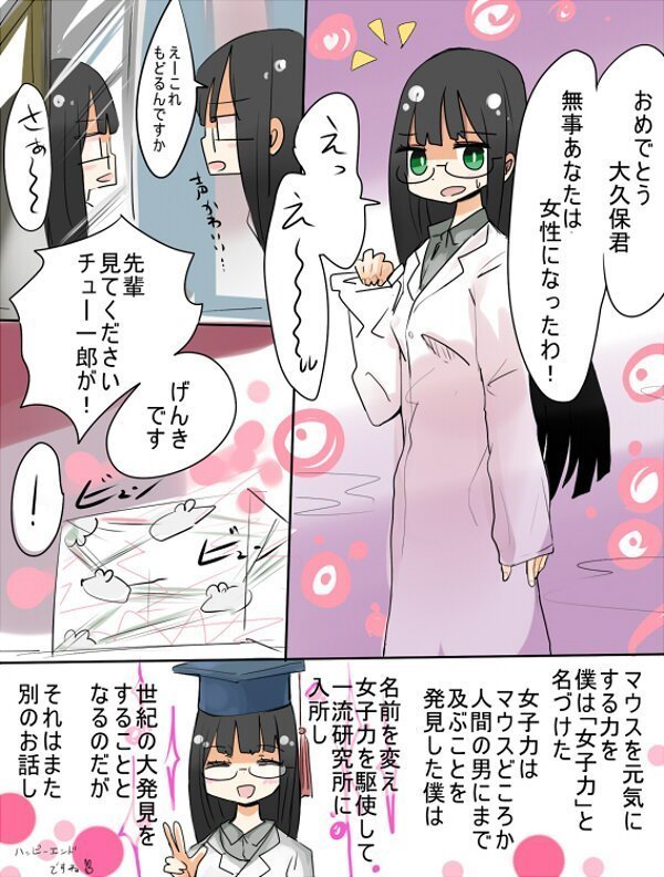 Hey, I should have become a girl!