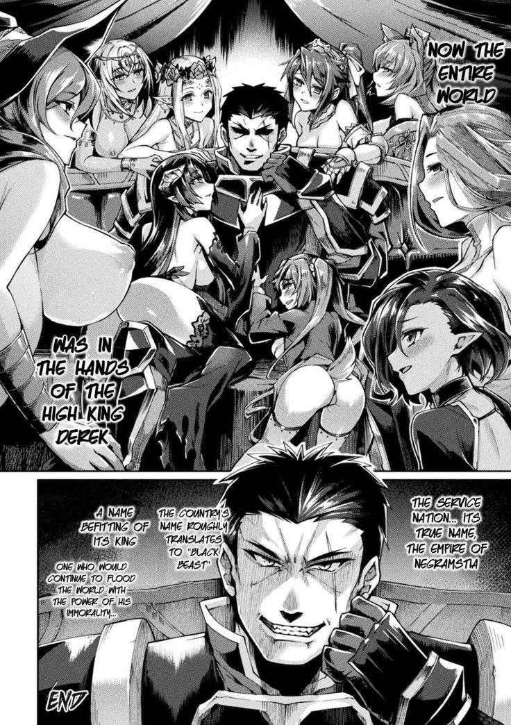 [Tsukitokage] Kuroinu II ~Inyoku ni Somaru Haitoku no Miyako, Futatabi~ THE COMIC Chapter 10 END (Kukkoro Heroines Vol. 17)
