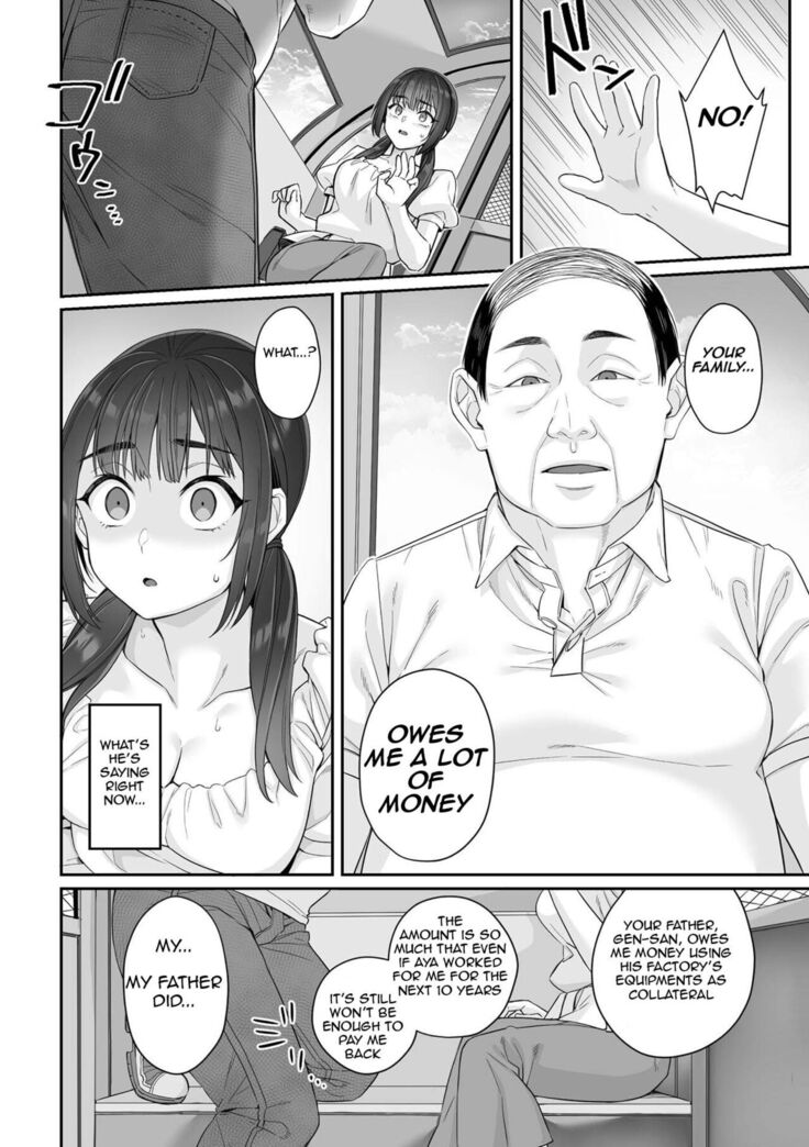 Junboku Joshikousei wa Oyaji Iro ni Somerarete Comic Ban Ch. 1