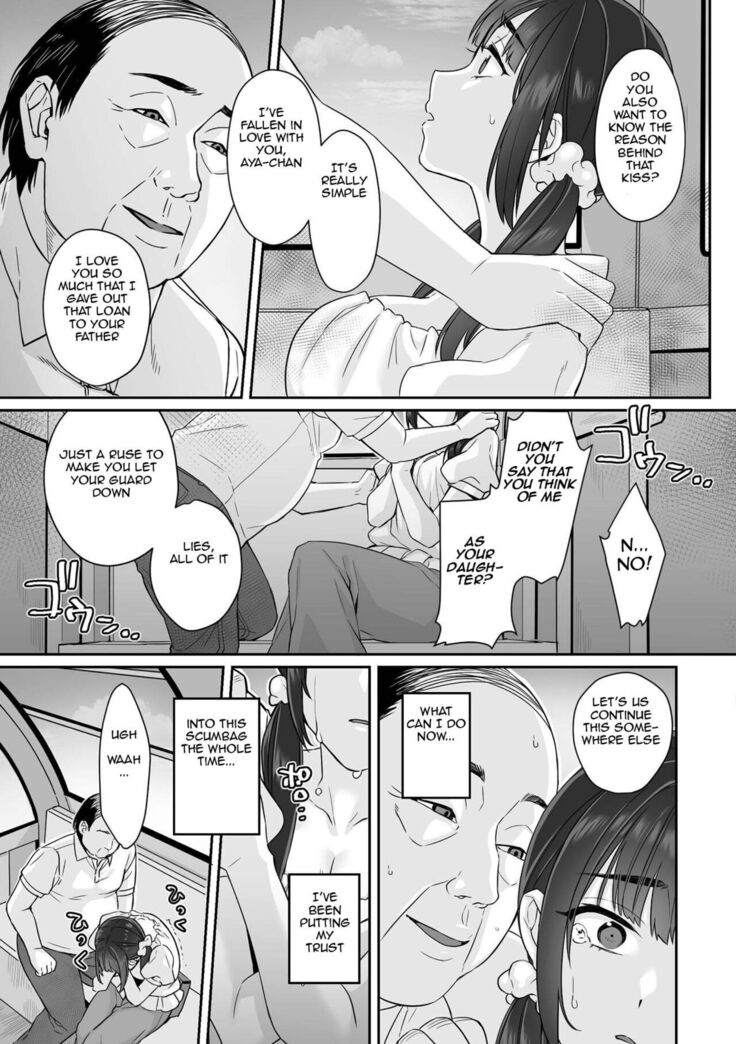 Junboku Joshikousei wa Oyaji Iro ni Somerarete Comic Ban Ch. 1