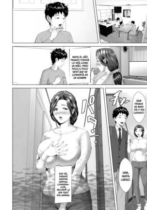 Kinjo Yuuwaku Musuko o Yobai ni Sasou Haha Hen | ¡Madre seduce a su hijo para una visita nocturna! Seducción en el vecindario Page #6