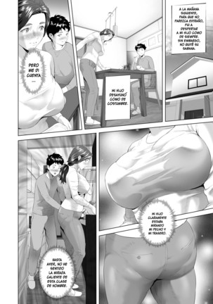 Kinjo Yuuwaku Musuko o Yobai ni Sasou Haha Hen | ¡Madre seduce a su hijo para una visita nocturna! Seducción en el vecindario Page #16