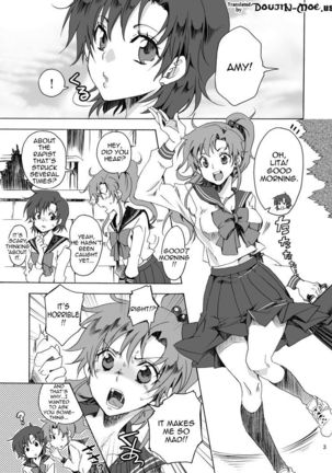 Bishoujo senshi ni oshioki! ~ Shokushu-hen ~ ! | Punish the Pretty Sailor Soldiers ~Love and Justice~ - Page 3