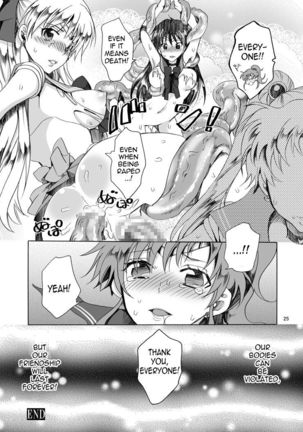 Bishoujo senshi ni oshioki! ~ Shokushu-hen ~ ! | Punish the Pretty Sailor Soldiers ~Love and Justice~ Page #25