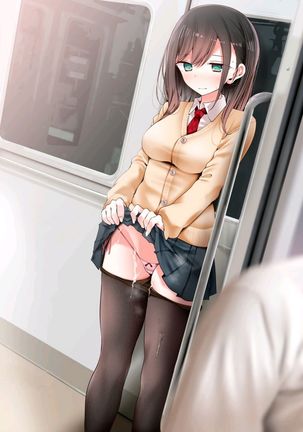 tsukin densha de pantsu o misete kuru JK ga itanode hametemita 1